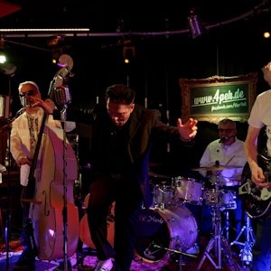 Aaron Black / Elvis-Band - Band Foto