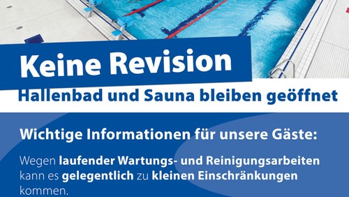 News: Keine Revision - Bäderbetriebe Schorndorf