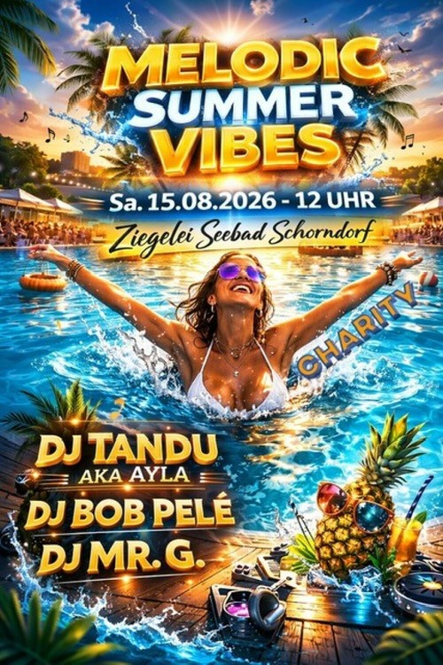 Event: Melodic Summer Vibes - Bäderbetriebe Schorndorf