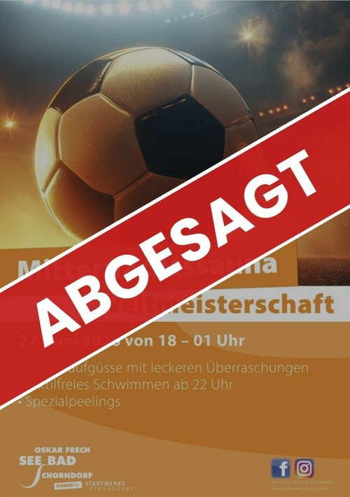 Event: Mitternachtssauna - Bäderbetriebe Schorndorf